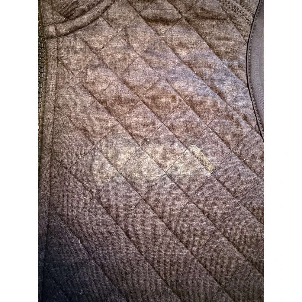 Marine Layer Women's Small Corbet Full Zip Vest Quilted Navy Blue Pockets *Read